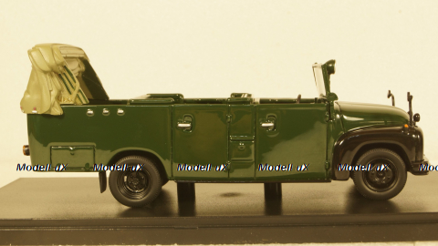 HANOMAG L28GRUKW POLIZEI GERMANY 1955 POLICE, AutoCult 1:43