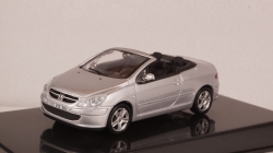 Peugeot 307CC Cabriolet 2003 silver, Altaya 1:43