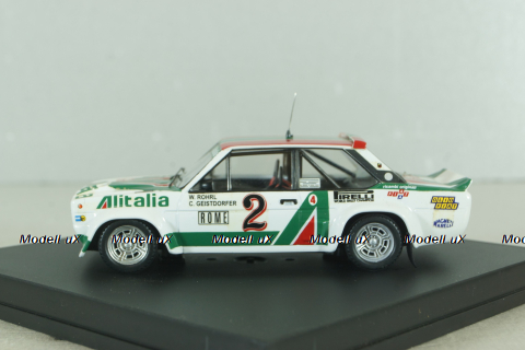 Fiat 131 Abarth #2 rally Monte Carlo 1978, W.Rohrl/С.Geisttorfrer, white, 1409, Trofeu 1:43