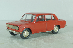 Ваз-2101, красный, июль 1990г. , Тантал/Радон 1:43