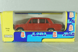 Ваз-2101, красный, июль 1990г. , Тантал/Радон 1:43