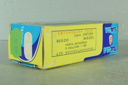 Ваз-2101, красный, июль 1990г. , Тантал/Радон 1:43