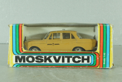 Москвич-408, такси, 1989г., Тантал/Радон 1:43