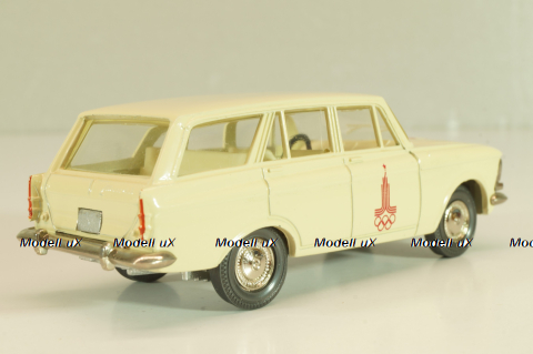 Москвич-427 А4, кофе с молоком, Олимпиада 80, декабрь 19..г., Тантал/Радон 1:43 Редкий цвет!