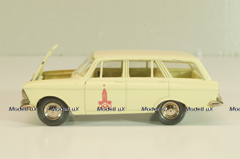 Москвич-427 А4, кофе с молоком, Олимпиада 80, декабрь 19..г., Тантал/Радон 1:43 Редкий цвет!