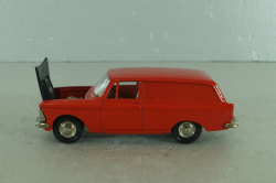 Москвич-433 А5, пластина, красный, Тантал/Радон 1:43