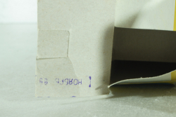 Москвич-408, такси, голубой, ноябрь 1989г., Тантал/Радон 1:43