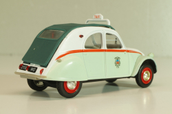 Citroen 2CV AZL Taxi París 1957, green/white, 409521M, Norev 1:43