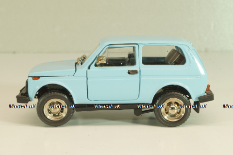 Ваз-2121 Нива, голубая, апрель 1991г., Тантал/Радон 1:43