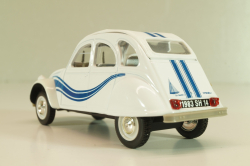 Citroen 2CV France 3 1983, white, 409541R, Norev 1:43