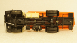 Маз-500А Бензовоз, бежевый/оранжевый, Алник43 1:43