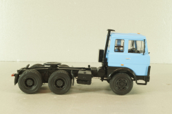Маз-6422 тягач, синий, Легендарные грузовики СССР №107, Modimio 1:43