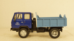КАЗ-ММЗ-4502 самосвал синий/голубой, Алник43 1:43