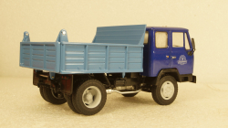 КАЗ-ММЗ-4502 самосвал синий/голубой, Алник43 1:43