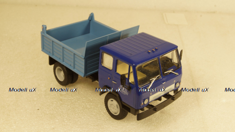 КАЗ-ММЗ-4502 самосвал синий/голубой, Алник43 1:43