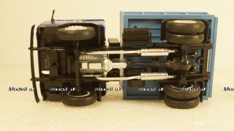 КАЗ-ММЗ-4502 самосвал синий/голубой, Алник43 1:43