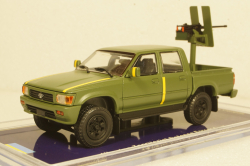 Toyota Hilux SR5 Ukraine Territorial Forces Gun Truck (Kiev 2022), TruckTyr 1:43