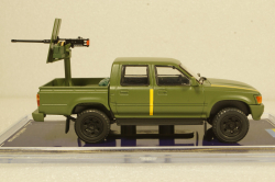 Toyota Hilux SR5 Ukraine Territorial Forces Gun Truck (Kiev 2022), TruckTyr 1:43