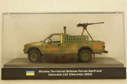 Chevrolet LUV Ukraine Territorial Forces Gun Truck (Chernihiv 2022), TruckTyr 1:43