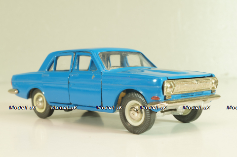 Газ-24 Волга, А14, синий, Олимпийская, декабрь 19..г, Тантал/Радон 1:43