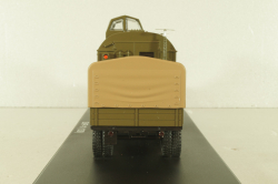 СКП-11(130) Стартовый командный пункт на шасси Зил-130 с прицепом 1962, хаки, военный, SSM7069, SSM 1:43