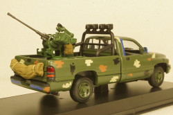 Dodge RAM 2500 Ukraine Territorial Forces Gun Truck (Mariupol 2022), TruckTyr 1:43