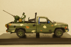 Dodge RAM 2500 Ukraine Territorial Forces Gun Truck (Mariupol 2022), TruckTyr 1:43
