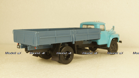 Зил-8Э130Г опытный дизельный голубой, Алник 1:43