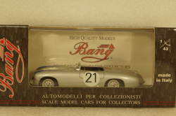 Mercedes 300 SL Spider (W194), Winner GP Nurburgring  #21 H.Lang 1952, BG7201, Bang 1:43