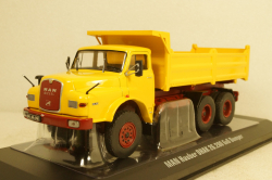 Man 19.280H 1971 Muldenkipper Yellow, TRUD003,  IXO 1:43 Уценка!