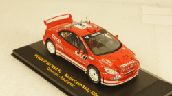 Peugeot 307 Monte Carlo Rally 2004, RAM141, IXO 1:43