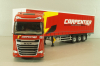 DAF XG with semi-trailer "Carpentier" 2008, red, 117898, Eligor 1:43 