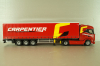 DAF XG with semi-trailer "Carpentier" 2008, red, 117898, Eligor 1:43 