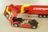 DAF XG with semi-trailer "Carpentier" 2008, red, 117898, Eligor 1:43 
