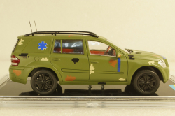 Mercedes GL500 X164 Ukraine Territorial Forces Gun Truck (Kyiv 2022), TruckTyr 1:43