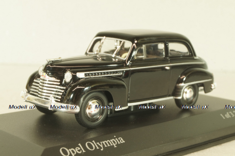 Opel Olympia 1952, black, 430040400, Minichamps 1:43