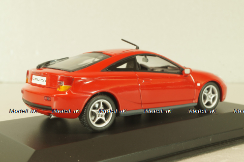 Toyota Celica 1999, red, 430168920, Minichamps 1:43