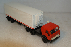 Камаз-5410 с полуприцепом с рефрижератором, Арек 1:43