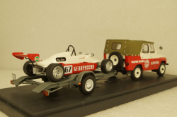 Уаз-459 с а/м Эстония -21М лафете, TruckTyr 1:43