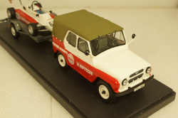 Уаз-459 с а/м Эстония -21М лафете, TruckTyr 1:43