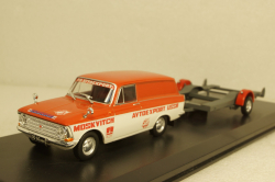 Москвич-433 с лафетом для перевозки автомобиля, TruckTyr 1:43