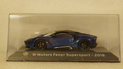 W Motors Fenyr Supersport 2018 bluemetallic/black, Altaya 1:43