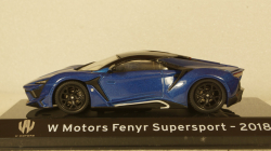 W Motors Fenyr Supersport 2018 bluemetallic/black, Altaya 1:43