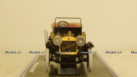 Руссо-Балт К12-20 VIII серии (1913), черный, открытый, Студия Колесо 1:43