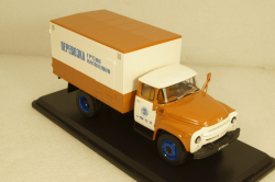 Зил-130 будка, перевозка грузов населению, TruckTyr 1:43