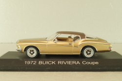 Buick Riviera Coupe 1972, gold/brown, PRD070, Premium X 1:43