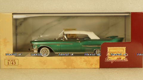 Cadillac Series 62 Convertible Open roof 1958, STM58301, Stamp models 1:43 