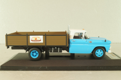 Chevrolet C30 Truck, 1961, light blue, PRD217, Premium X 1:43