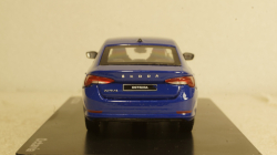 Skoda Octavia IV, blue, Abrex 1:43