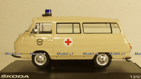 Skoda 1203 Mikrobus, Sanitka (CZ) , Abrex 1:43